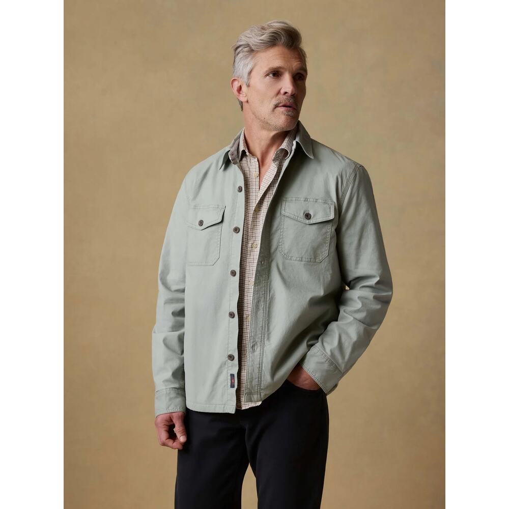 MEDIUM Faherty Lakeside CPO - Coastal Sage